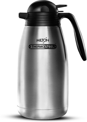 22% OFF on Milton Thermo steel Carafe 2000 ml Flask(Pack of 1, Silver, Steel) 22% OFF on Milton Thermo steel Carafe 2000 ml Flask(Pack of 1, Silver, Steel)