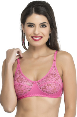 Docare Women Full Coverage Non Padded Bra(Pink)