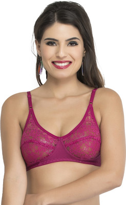 Docare Women Full Coverage Non Padded Bra(Purple)