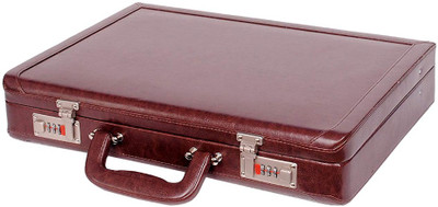 

Hard Craft BCH006BR Medium Briefcase - For Men & Women(Brown)