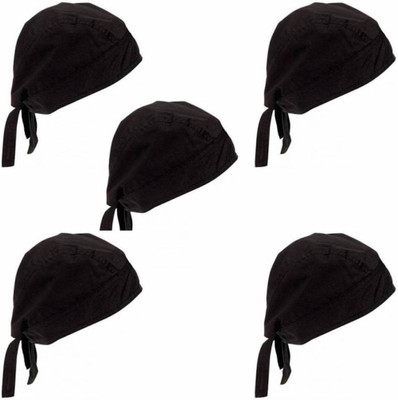 Bismaadh Solid Skull Cap Cap(Pack of 5)