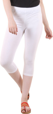 FASHA Women White Capri