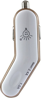 

Parallel Universe 3.4 amp Turbo Car Charger(White)