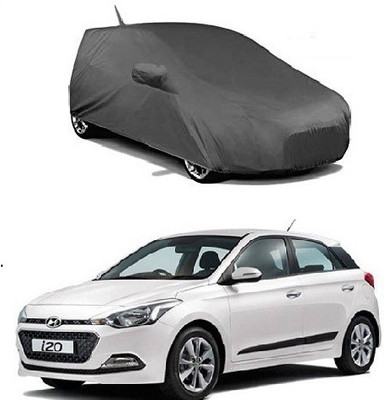 Dutek Car Cover For Hyundai Elite i20 (With Mirror Pockets)(Grey)