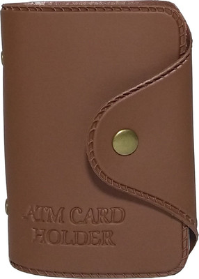 

Rosset comfortable 12 card holder 10 Card Holder(Set of 1, Brown)