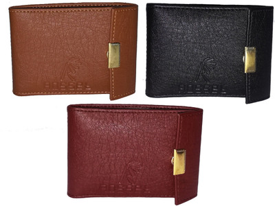 

Rosset WDL-00123 6 Card Holder(Set of 3, Tan, Black, Brown)