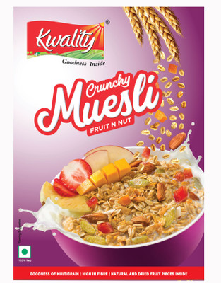 Kwality Muesli Fruit N Nut(400 g, Box)
