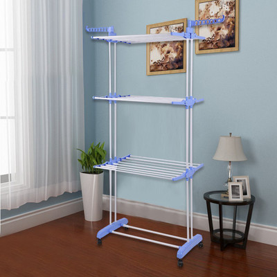 KUMAKA Steel Floor Cloth Dryer Stand KMK-001-02(3 Tier)
