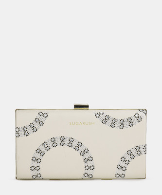 

SUGARUSH Party Beige Clutch