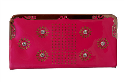 

Indian crew Casual Maroon Clutch
