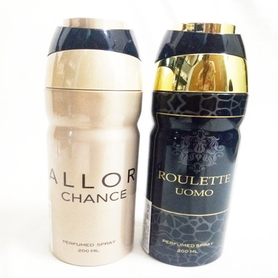 

ARQUS ALLOR CHANCE AND ROULETTE UOMO Perfume Body Spray - For Men & Women(400 ml, Pack of 2)