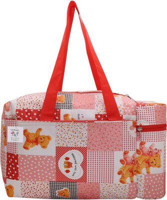 

Indi Bargain Baby Carrier Bag, Travelling Bag, Kids Care Bag, Diaper Bag, Mamas Bag Multipurpose Multipocket Bag(Red)