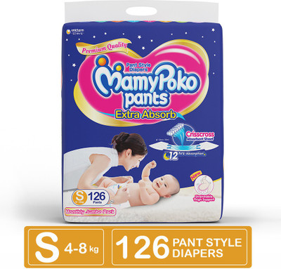 

MamyPoko Extra Absorb - S(126 Pieces)