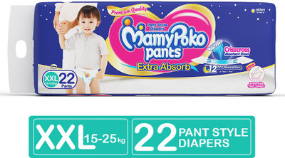 

MamyPoko Pants Extra Absorb Diaper - XXL(22 Pieces)