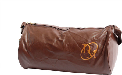 

Skycandle DEE Brown 2ZIP Leather Gym Bag 25 litres Gym Bag(Brown)