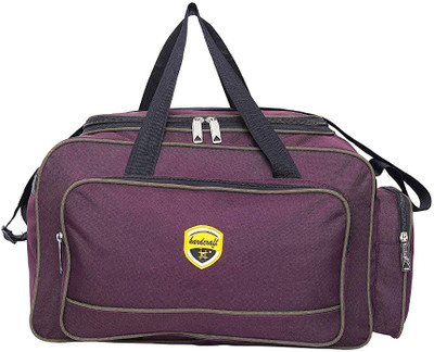 

Hard Craft 13 inch/33 cm (Expandable) Lightweight Waterproof Travel Duffel Bag(Purple)