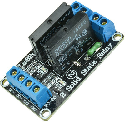 

ARDUINO M108 5v 2 Channel OMRON SSR G3MB-202P Solid State Relay Module Electronic Components Electronic Hobby Kit