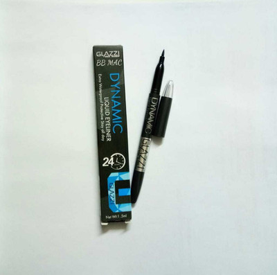 

BB MAC DYNAMIC LIQUID EYELINER EXTRA WATERPROOF PROTECTIVE STAY ALL DAY. (1.5 ML) 1.5 ml(JET BLACK)
