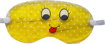 

Jenna Ice Pack Gel Eye Mask-Pain Relief Treatment for Swollen Eyes,Dark Circles,Headache-Reusable with Elastic Band Face Yellow(1 g)