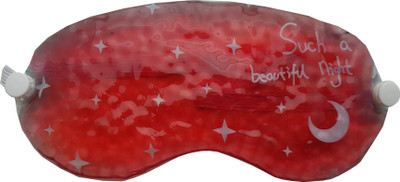 

Jenna Ice Pack Gel Eye Mask-Pain Relief Treatment for Swollen Eyes,Dark Circles,Headache-Reusable with Elastic Band Balls Night Red(1 g)
