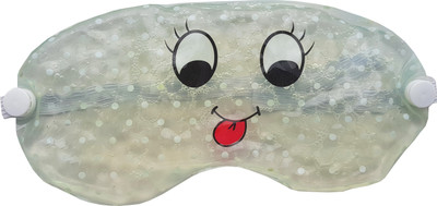 

Jenna Ice Pack Gel Eye Mask-Pain Relief Treatment for Swollen Eyes,Dark Circles,Headache-Reusable with Elastic Band Balls Face White(1 g)