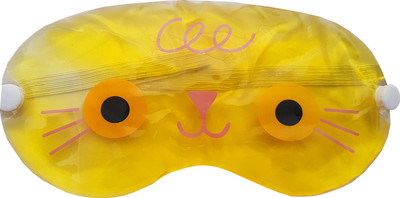 

Jenna Ice Pack Gel Eye Mask-Pain Relief Treatment for Swollen Eyes,Dark Circles,Headache-Reusable with Elastic Band Eyes Yellow(1 g)