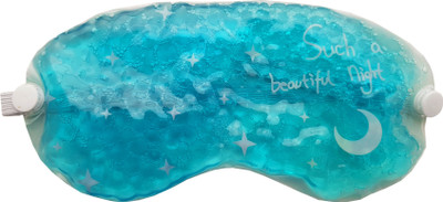 

Jenna Ice Pack Gel Eye Mask-Pain Relief Treatment for Swollen Eyes,Dark Circles,Headache-Reusable with Elastic Band Balls Night Blue(1 g)