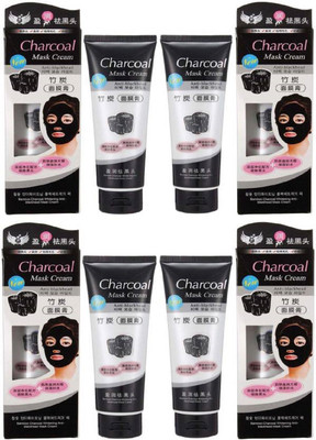 

Whinsy Charcoal Mask Cream (Pack of 4)(520 g)