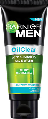 Garnier Men Oil Clear deep cleansing Face wash Face Wash(100 ml)