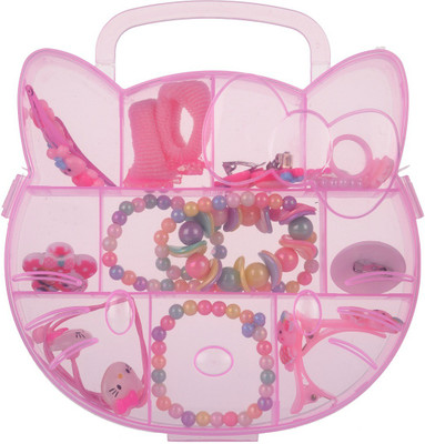 Yellow Sapphire Financial Services Pvt Ltd HAIR ACCESSORY SET FOR GIRL`S Hair Accessory Set(Pink)