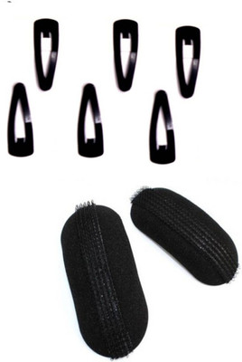 

Naari Stylish Puff Hair Accessory Set(Black)