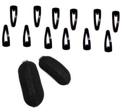 

Naari Stylish Puff Hair Accessory Set(Black)