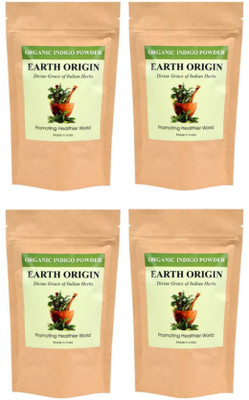 

Earth Origin Herbal Indigo Leaf Powder (400 gms) Hair Color(Green)