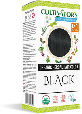 

Cultivator's Organic Herbal Hair Color(Black)