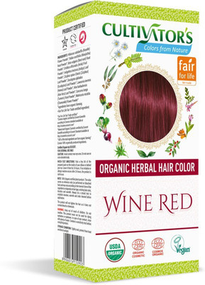 

Cultivator's Organic Herbal Hair Color(Wine Red)