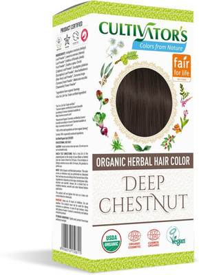 

Cultivator's Organic Herbal Hair Color(Deep Chestnut)