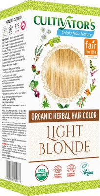 

Cultivator's Organic Herbal Hair Color(Light Blonde)
