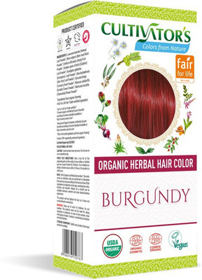 

Cultivator's Organic Herbal Hair Color(Burgundy)