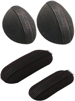 

JAMPAK™ base 2 puff maker , 2 pcs tictak clip, 4pcs Hair Accessories set Tic Tac Clip(Black)