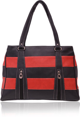 

MINAAR Shoulder Bag(Black, Red)