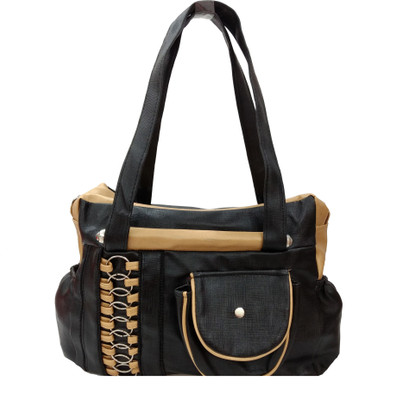 

Mystyle Retail Hand-held Bag(Black, Gold)