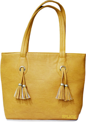 

SPLICE Hand-held Bag(Yellow)
