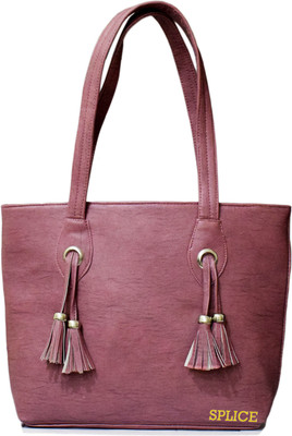 

SPLICE Hand-held Bag(Maroon)