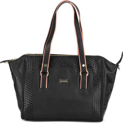 

Satya Paul Hand-held Bag(Black)