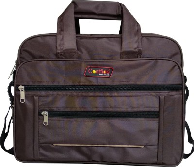 

Costfide Messenger Bag(Brown, Gold)