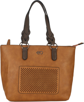 

E2O Shoulder Bag(Tan, Brown), Brown;tan