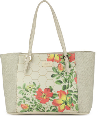 

Satya Paul Hand-held Bag(Beige)