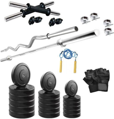 

Star X 60 kg Home Gym Set PVC material Home Gym Combo(60 - 80 kg)