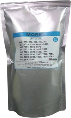 

MOREL TONER POWDER FOR USE IN XEROX DC250 / 3535 / 7655 / 7665 / 7675 / 7132 / 7425 / 7428 / 7435 / 7525 / 7535 / 7545 / 7228 / 7235 / 7335 / 7345 / PHASER 7500 PRINTER WEIGHT 335 GMS COLOR CYAN Single Color Ink Toner Powder(Cyan)