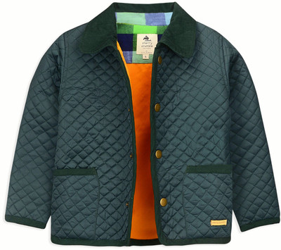 

Cherry Crumble California Full Sleeve Solid Baby Boys & Baby Girls Jacket, Green